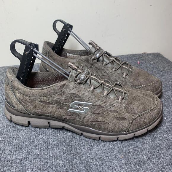 Skechers Shoes - Skechers Memory Foam Women’s Shoes Sn 22774 For Size 10 Gray